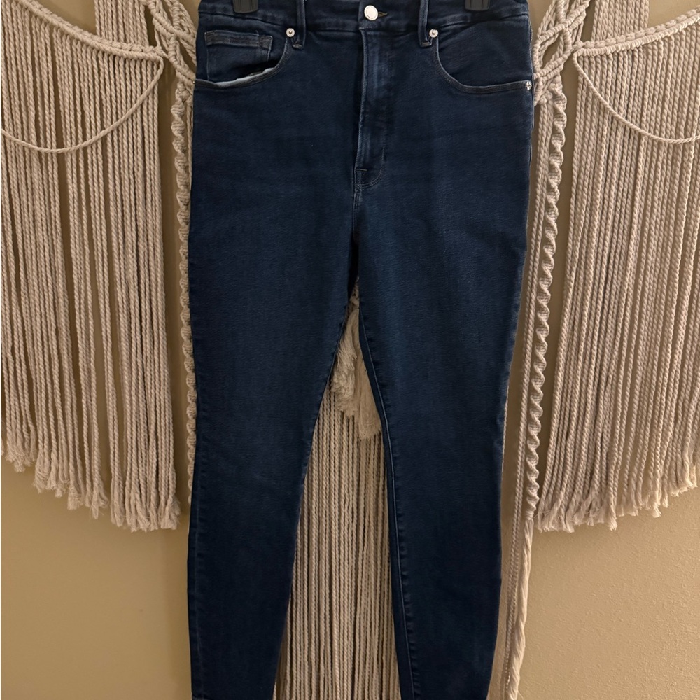 Good American Dark Blue Skinny Jeans